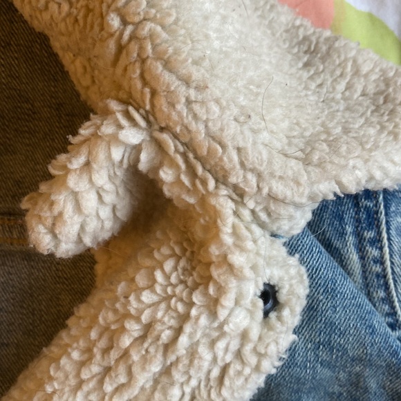 GAP Sherpa Denim Jacket - Picture 3 of 8